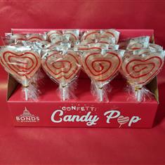 Confetti Love Heart Candy Pop
