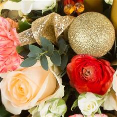 Christmas Florist Choice Vase 