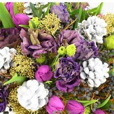 Christmas Florist Choice Hat Box